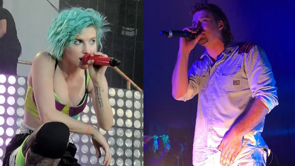 Hayley Williams (izquierda) de Paramore y Morgan Wallen (derecha)|Foto: Wikimedia Commons La vocalista de Paramore no solo reveló la identidad del cantante que inspiró sus letras, sino que además lo desafió públicamente, reavivando la polémica racial que envolvió a Wallen en 2021.