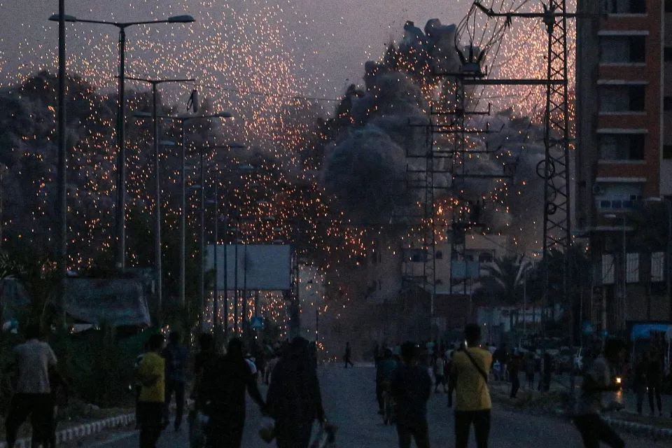 Ataque israelí a Palestina  