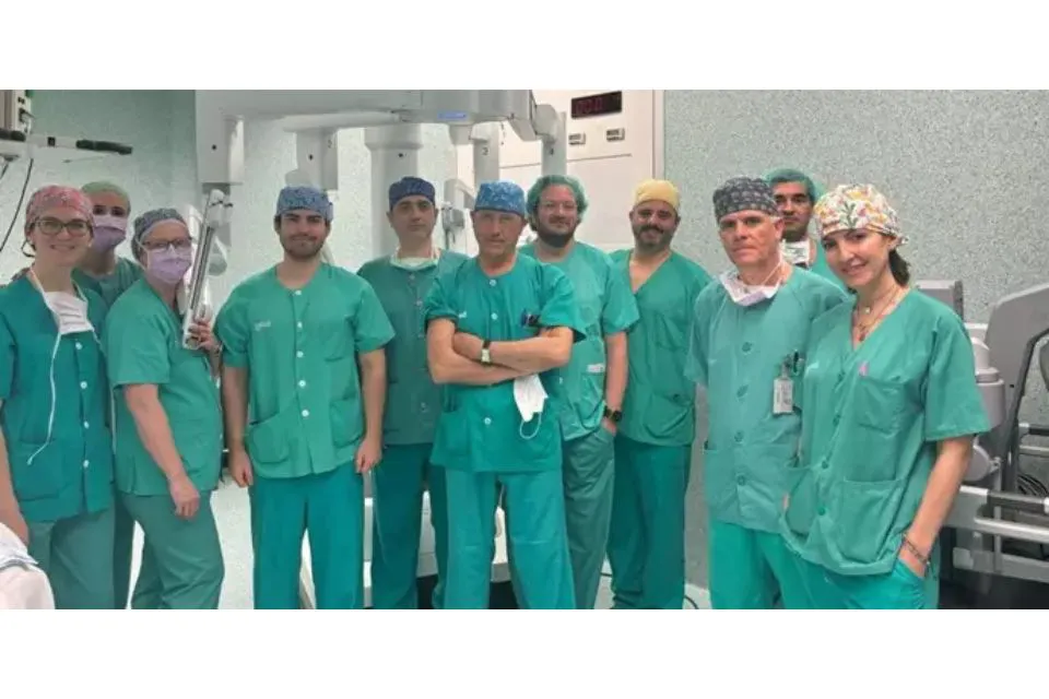 Equipo del Hospital Universitario Miguel Servet|Europa Press/Gobierno de Aragón El Hospital Universitario Miguel Servet realiza con éxito su primera cirugía robótica de vejiga