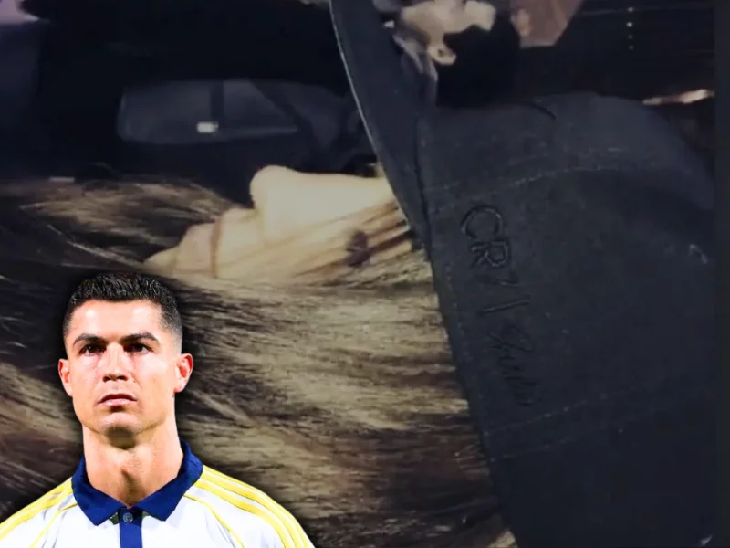Cristiano Ronaldo y la foto con sus siglas tras su boda