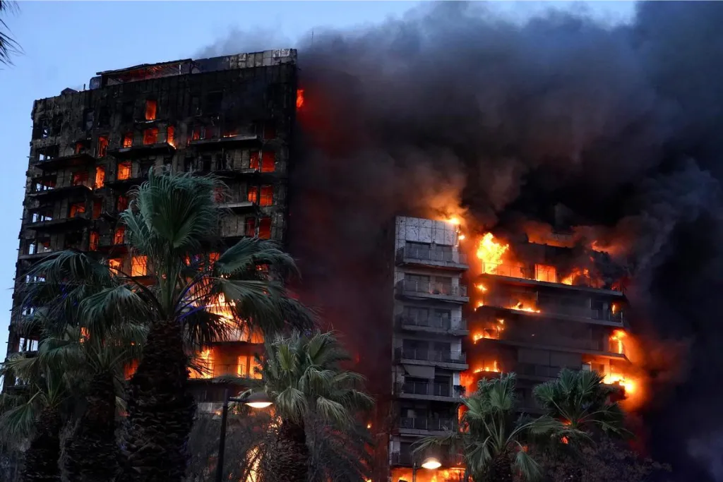 Incendio en Valencia Actualidad