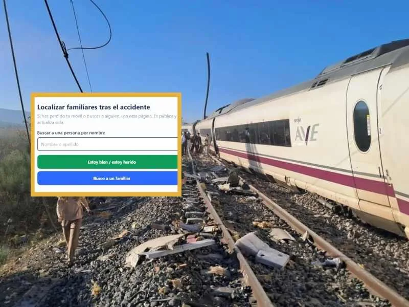 Lanza una web para localizar a viajeros del choque en Toledo