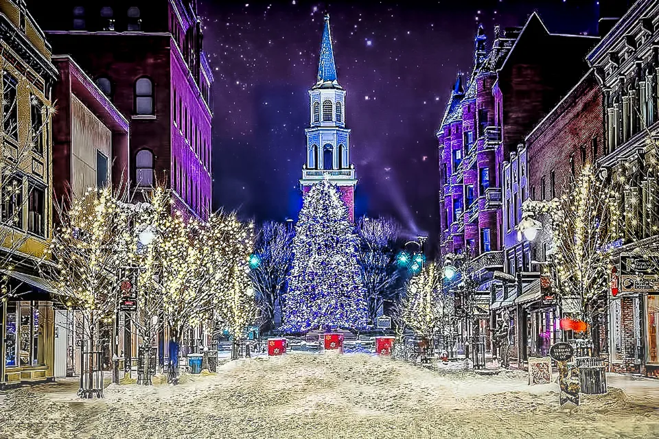 Navidad - pueblos navideños - decoraciones navideñas- iluminación navideña