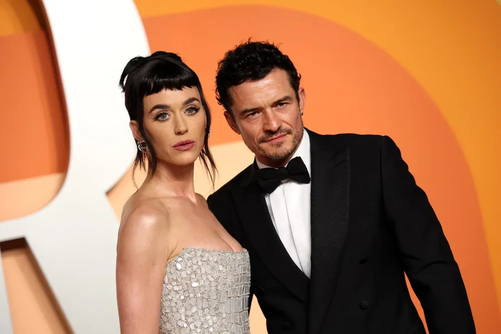 Katy Perry y Orlando Bloom en 2025 | Foto: AFP/Gettyo