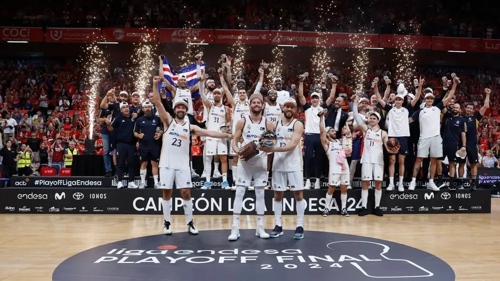 Real Madrid campeón de la Liga Endesa