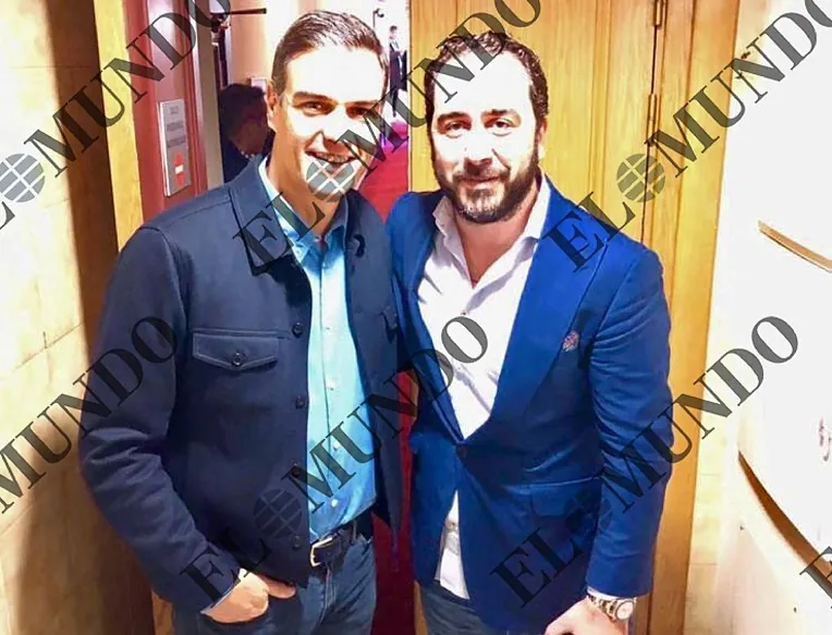 Pedro Sánchez y Víctor Aldama| El Mundo