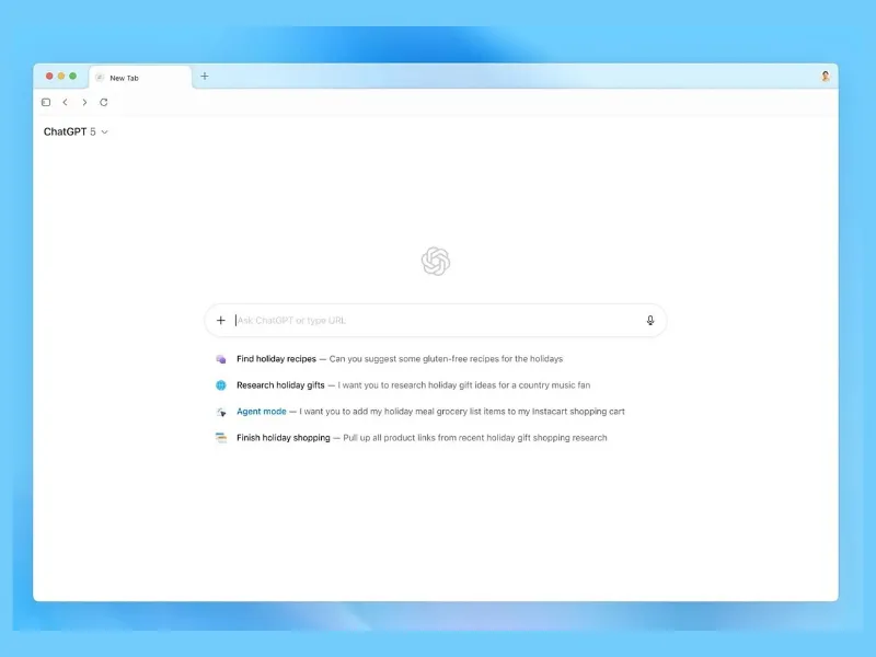 Descubre el navegador con IA de OpenAI que desafía a Google|Foto: Euronews/OpenAI/ChatGPT Atlas  OpenAI lanza ChatGPT Atlas, navegador con IA que compite con Google. Incluye memoria, modo agente y controles parentales
