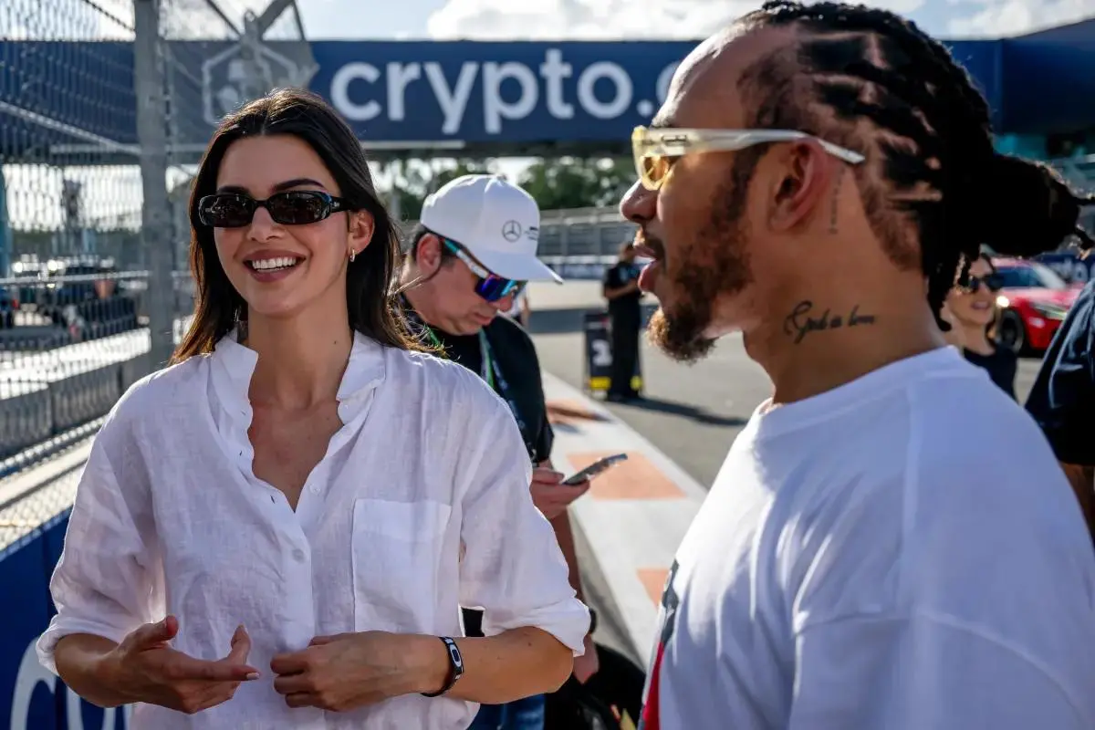 Kendall Jenner y Lewis Hamilton  Foto: La Prensahn