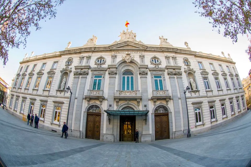 Vista de la fachada del Tribunal Supremo.- EFE/Fernando Villar