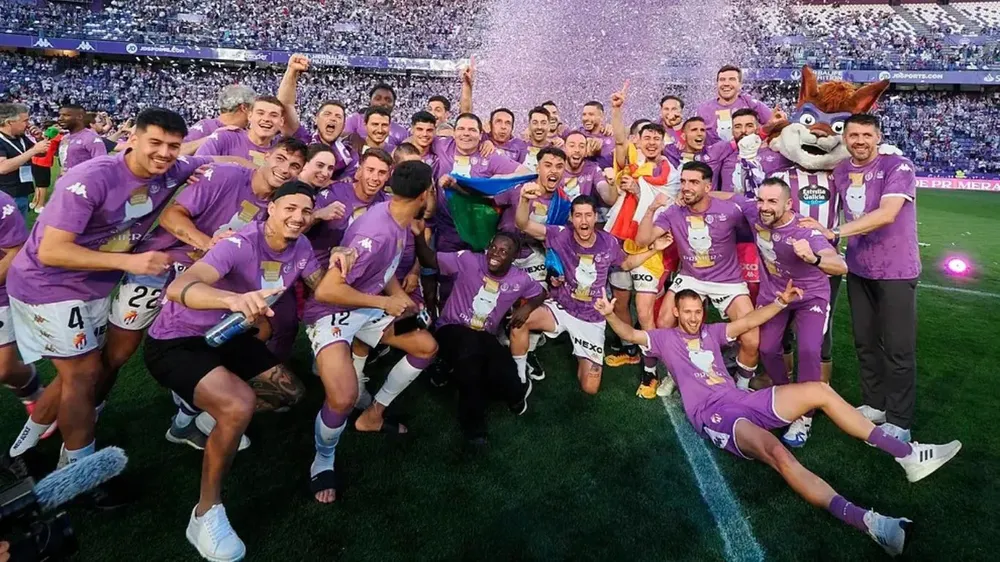 Tras un partidazo, el Real Valladolid volvió a la primera de España1