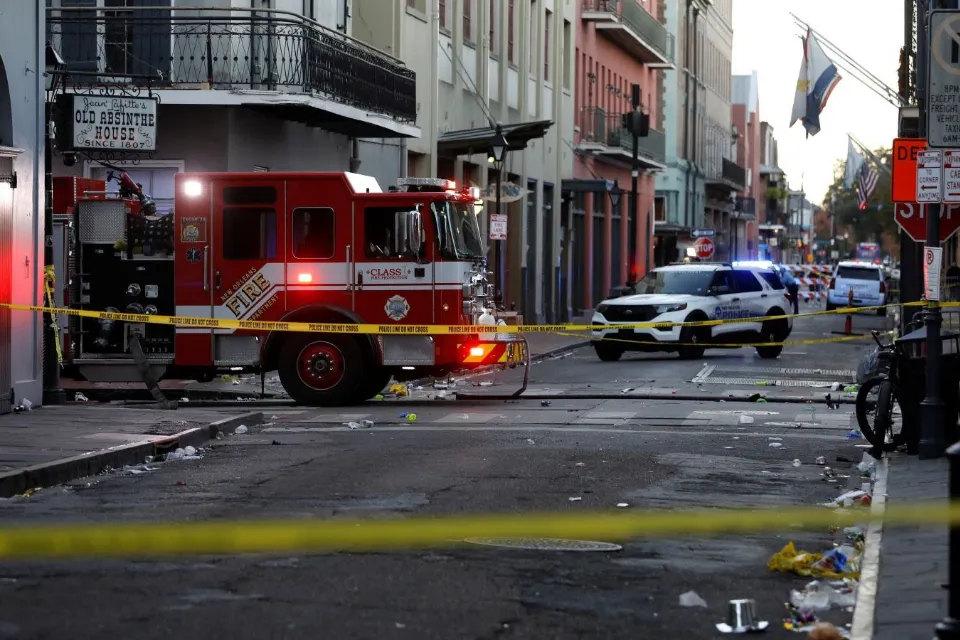 Nueva Orleans - Estados Unidos - atentado de año nuevo - escena del crimen - Foto: CNN 
