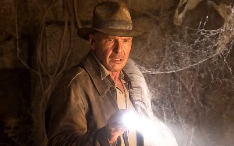 Harrison Ford como Indiana Jones en la cuarta entrega de la saga | Foto: IMDb