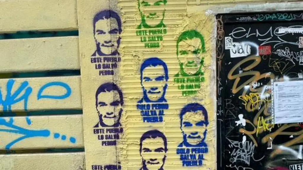 Grafitis Pedro Sánchez| El Español 