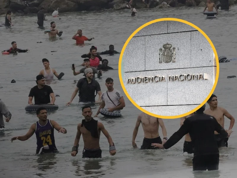 La Audiencia Nacional investiga la entrada masiva a Ceuta