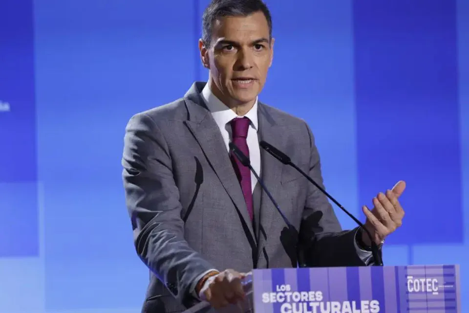 Pedro Sánchez|Foto: 20minutos  Sánchez defiende la expulsión de Israel en Eurovisión y pide que no haya "equidistancia" con Gaza en el sector cultural

