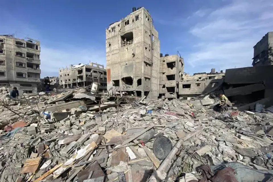 Franja de Gaza destruida por ataques del Ejército de Israel- Europa Press/Contacto/Hadi Daoud