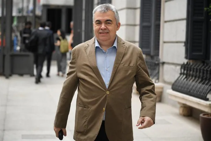 Santos Cerdán|Foto: Europa Press  Imputado: el Supremo cita a Cerdán y autoriza a la UCO a investigar su patrimonio