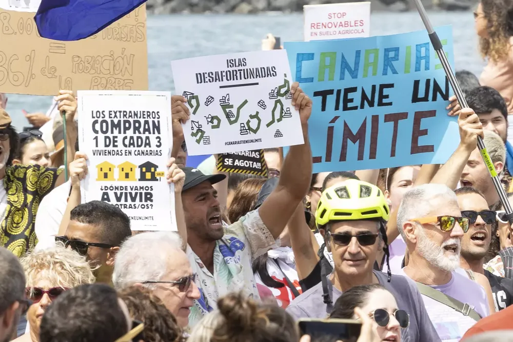 Protesta Canarias 
