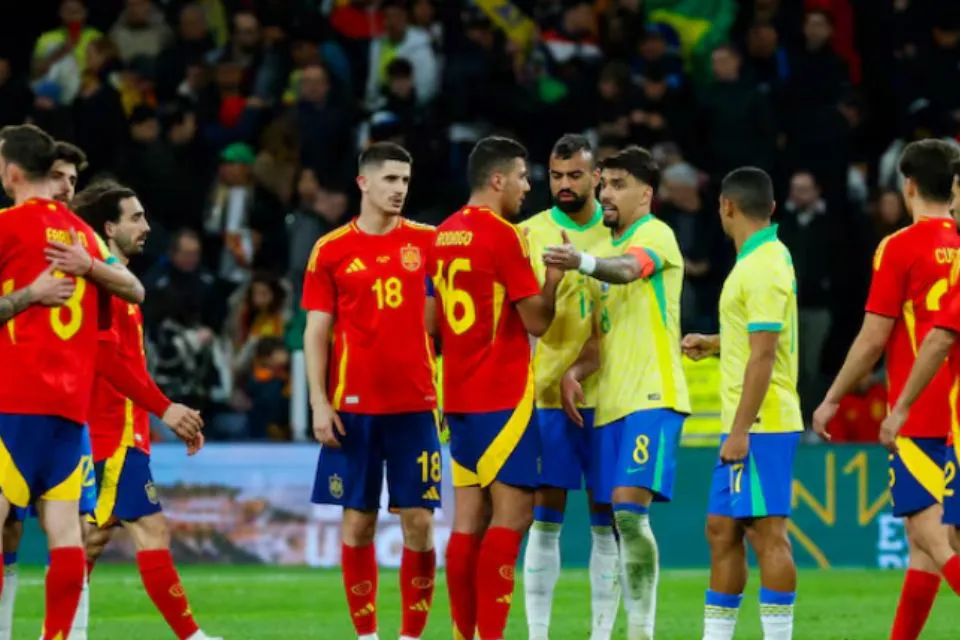 Amistoso  Brasil-España 