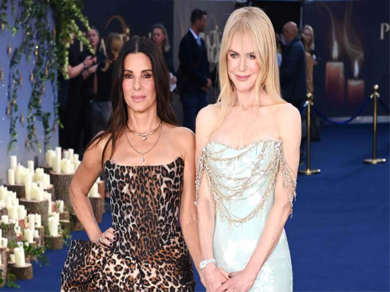 Sandra Bullock y Nicole Kidman en el estreno de Prácticamente magia 2|Foto: Alan Chapman/Dave Bennett/WireImage