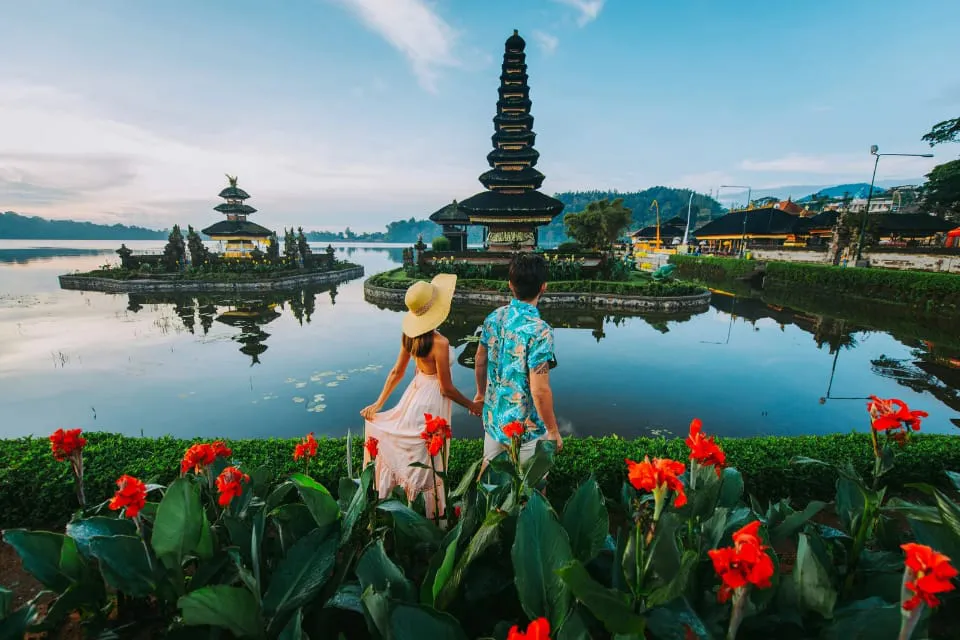 Bali - una pareja de turistas