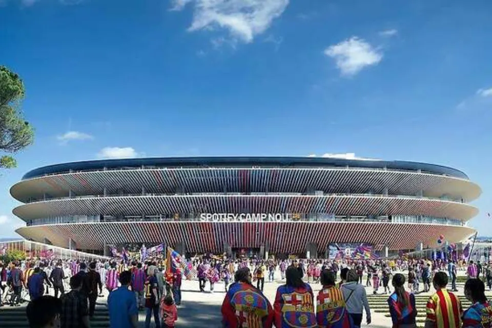 Render del nuevo Spotify Camp Nou- Barcelona FC -El Economista 