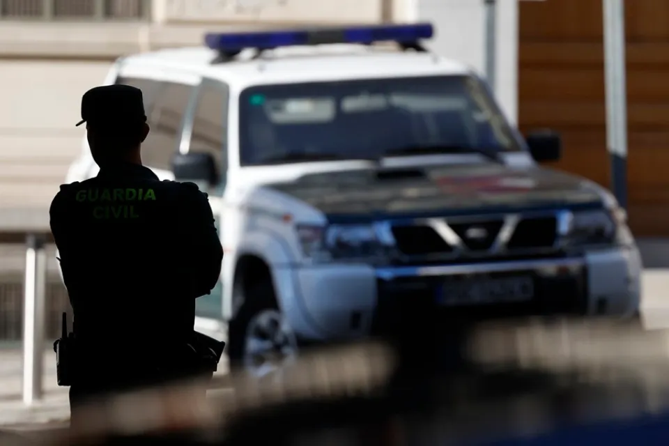 agente de la Guardia Civil. EFE/Mariscal