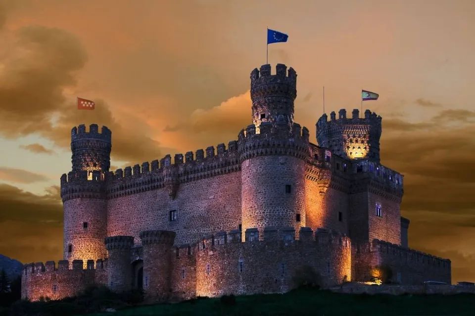 Castillo de Manzanares El Real- Foto: Madrid Secreto/Ayuntamiento de Manzanares El Real