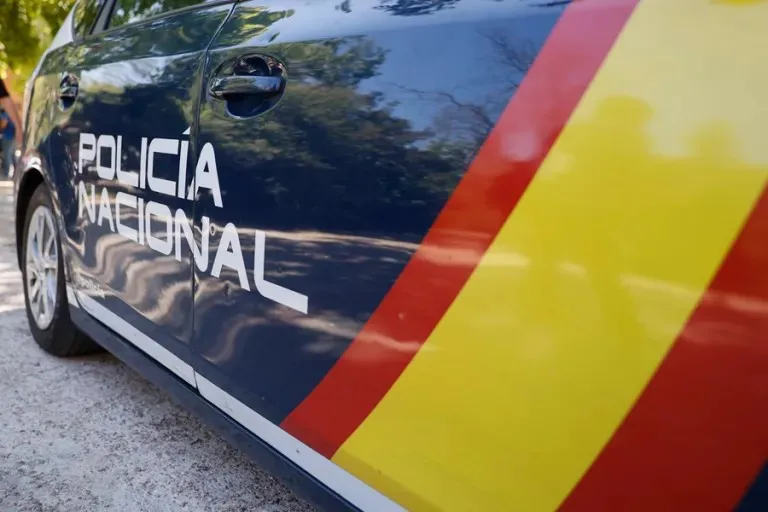 Un coche de Cuerpo Nacional de Policía. EFE/Mariscal
