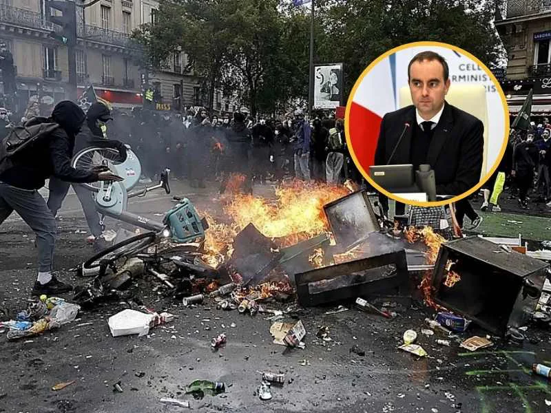 Francia decreta toques de queda parciales por disturbios
