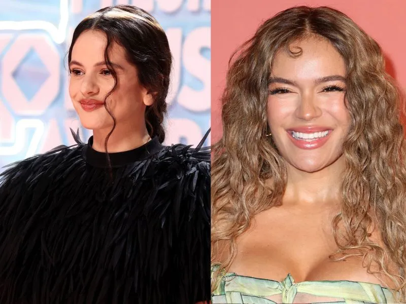 Rosalía y Karol G Rosalía y Karol G son referentes del empoderamiento femenino y han abierto puertas para la música en español en mercados internacionales