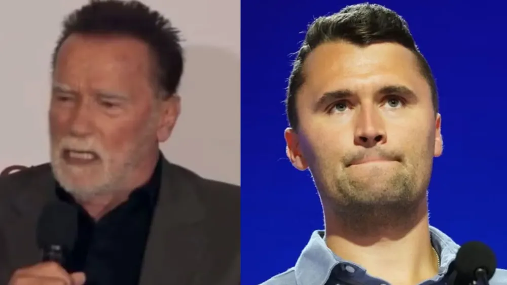 Arnold Schwarzenegger y Charlie Kirk |Foto: Getty En un discurso en la Universidad del Sur de California (USC), Arnold Schwarzenegger se refirió al asesinato del líder conservador Charlie Kirk, atribuyendo la tragedia a la peligrosa polarización alimentada por múltiples actores.