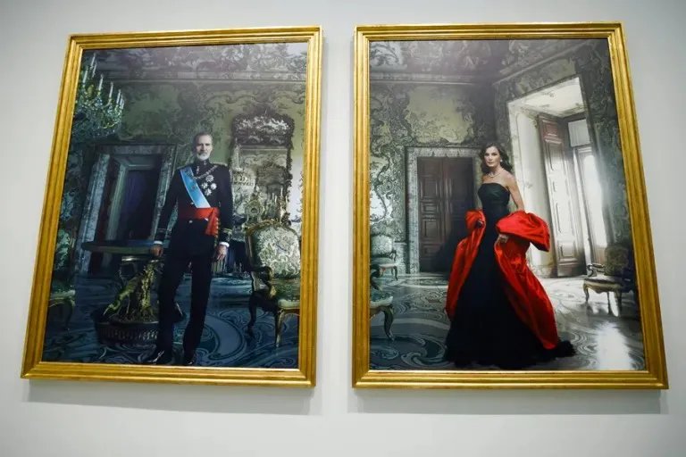 Los Reyes de España retratados por la fotógrafa Annie Leibovitz. EFE-Blanca Millez