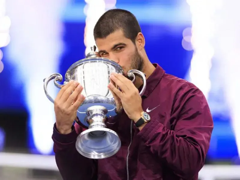 El tenista español Carlos Alcaraz|Foto: Europa Press/Javier Rojas/PI VIA Zuma Press W/DPA Carlos Alcaraz gana el US Open 2025 y recupera el número uno del ranking ATP 