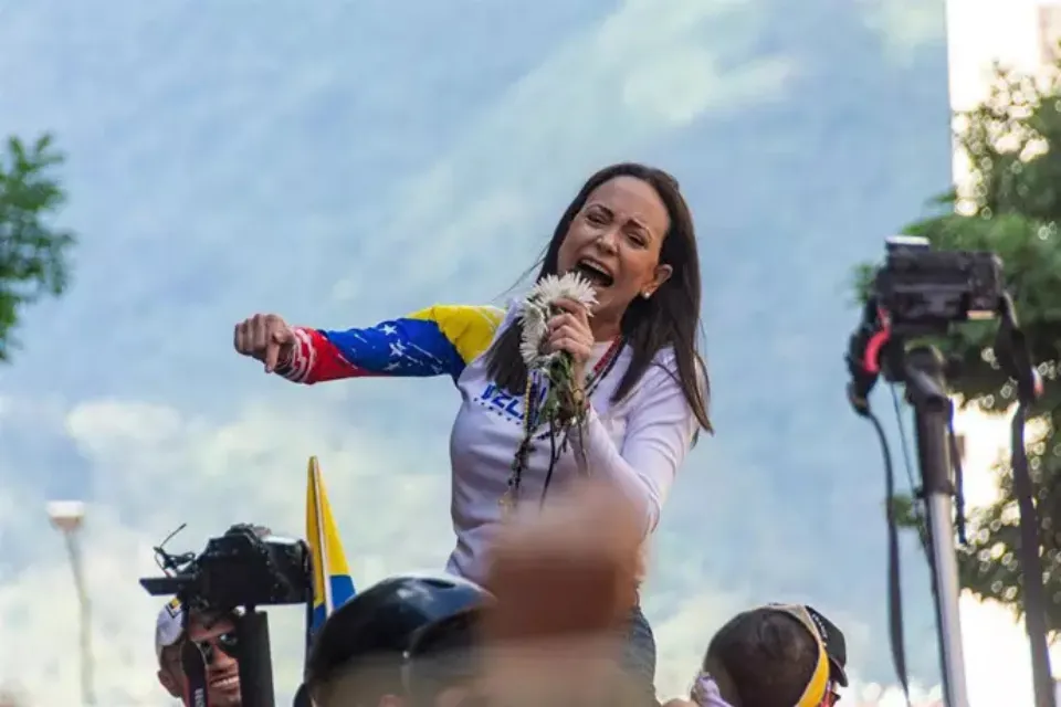 La líder opositora venezolana María Corina Machado - Europa Press/Jimmy Villalta