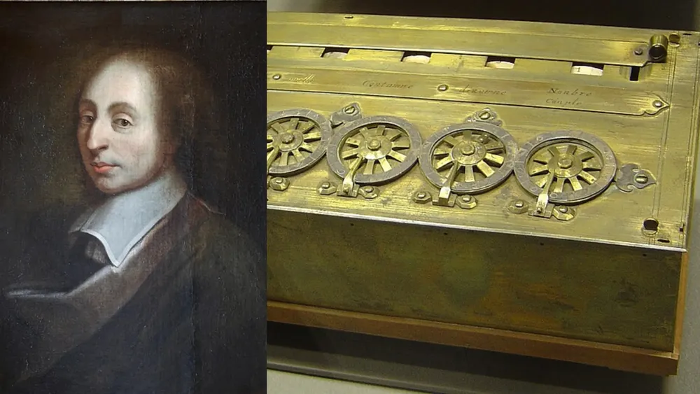 Blaise Pascal y su invento, la "Pascalina"|Foto: Wikimedia Commons La Pascalina, la primera calculadora mecánica de Blaise Pascal (1645) y origen de la informática, estuvo a punto de subastarse, pero un tribunal francés la bloqueó al considerarla un "tesoro nacional" que debe permanecer en el país para su estudio y preservación.