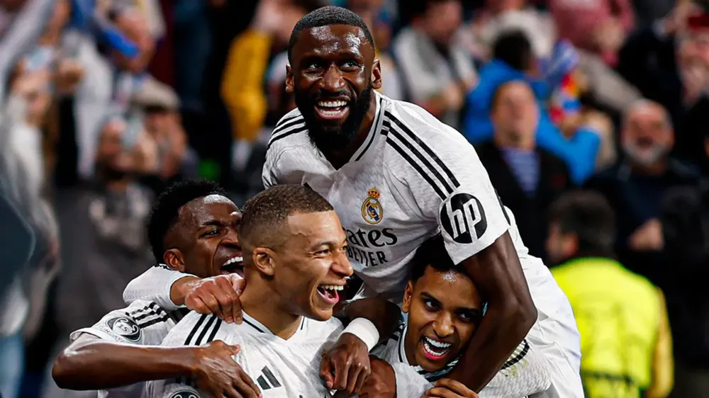 Con un brillante Mbappé, el Real Madrid venció al City en la Champions foto 3 real madrid