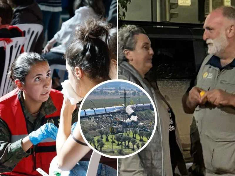 Historias de solidaridad ciudadana tras el accidente de trenes en Toledo