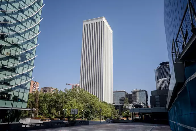 Torre Picasso|Foto: Europa Press El imperio de Amancio Ortega: más de 120 propiedades valoradas en casi €20.000 millones