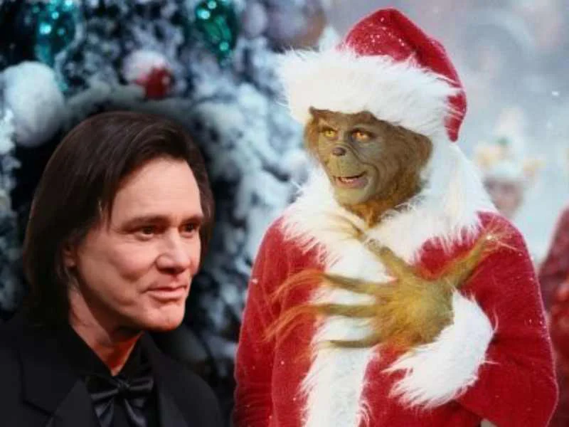primer-plano-de-la-silueta-del-personaje-el-grinch-con-luces-navideñas