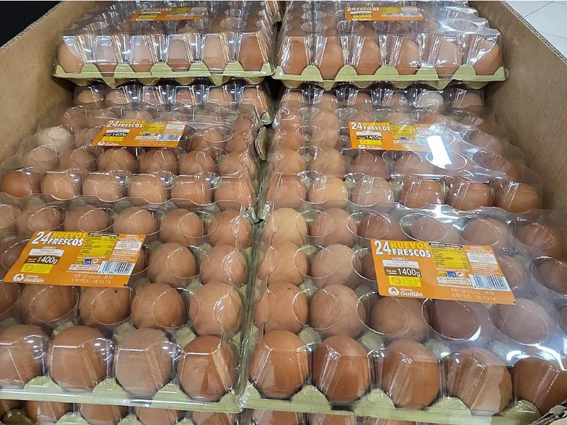 mercadona-huevos-gripe-aviar-crianza-libre-jaulas|Foto: ABC/Juan Carlos Soler Mercadona ajusta temporalmente su surtido de huevos por el brote de gripe aviar, pero reafirma su compromiso con el bienestar animal y la crianza libre de jaulas