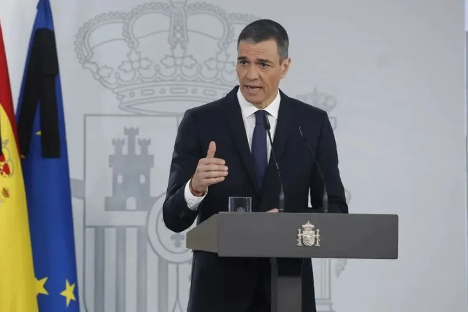 El presidente del Gobierno, Pedro Sánchez|Foto: EFE/Javier Lizón Sánchez anuncia 10.471 millones de euros a seguridad y defensa 