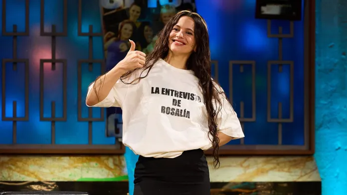 Rosalía en La Revuelta   Foto: La Revuelta