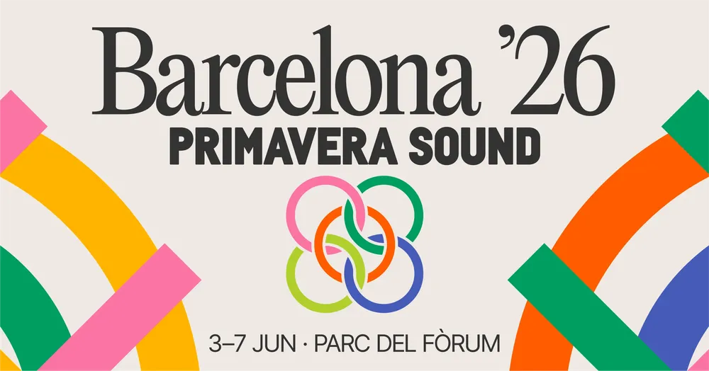 Pancarta publicitaria del Primavera Sound 2026| Foto: Primavera Sound S. L. El festival Primavera Sound 2026 que se celebrará del 4 al 7 de junio, anuncia un cartel con 150 nombres que combina leyendas consagradas con nuevas promesas del pop y la electrónica.

