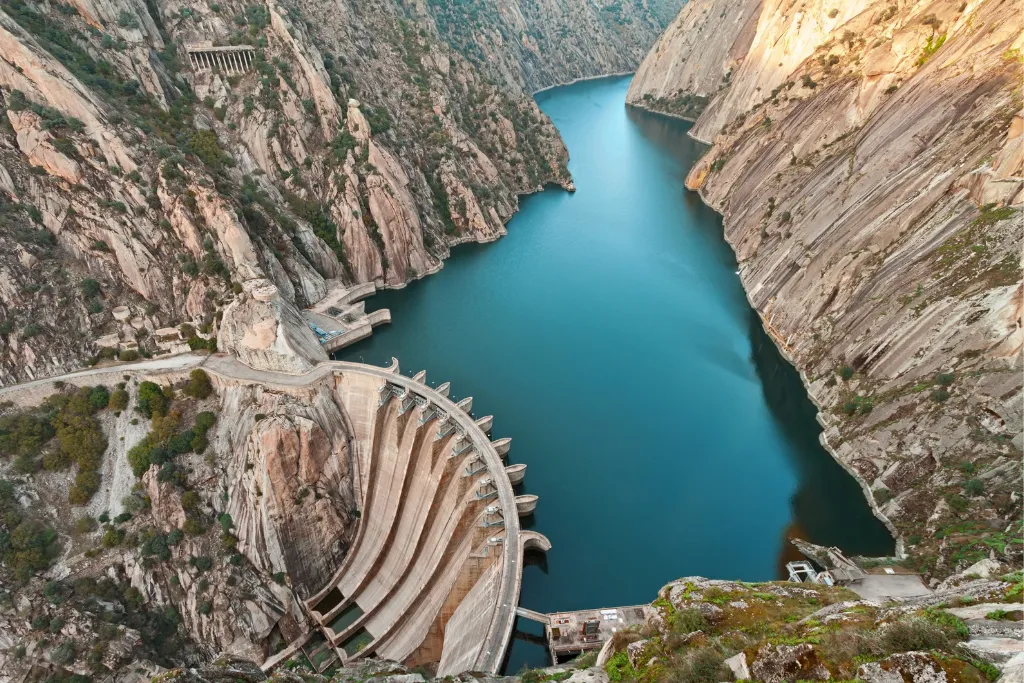 Embalses - estructura hídrica 