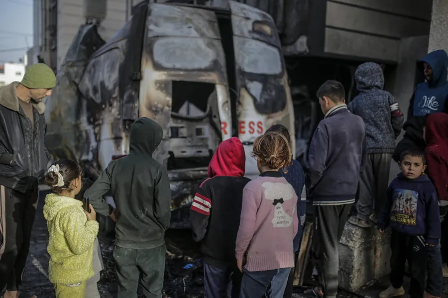 GAZA-PERIODISTAS