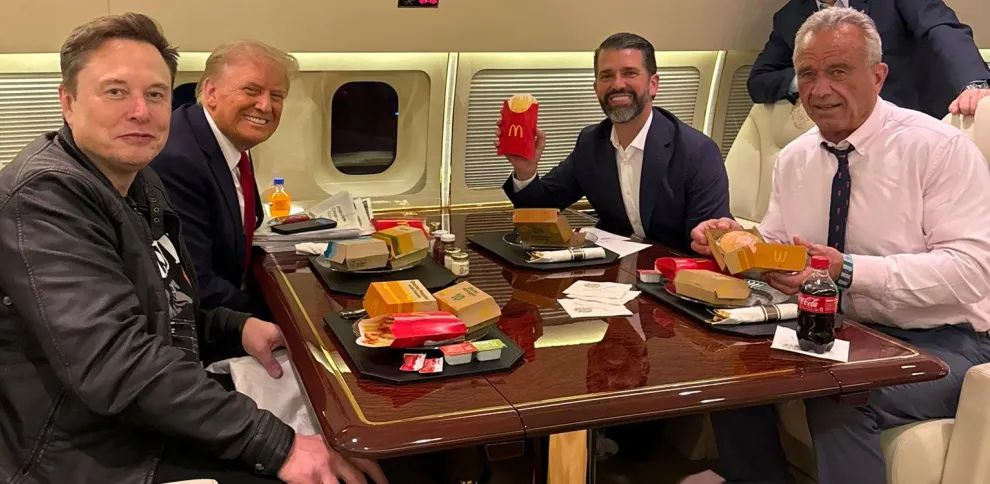 Elon Musk, Donald Trump, Donald Trump JR, Robert F. Kennedy /La Vanguardia/X/Donald Trump JR