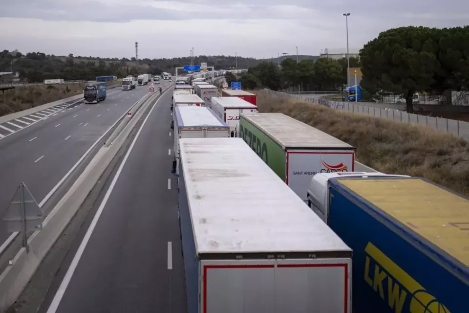 Huelga de transportistas / Europa Press