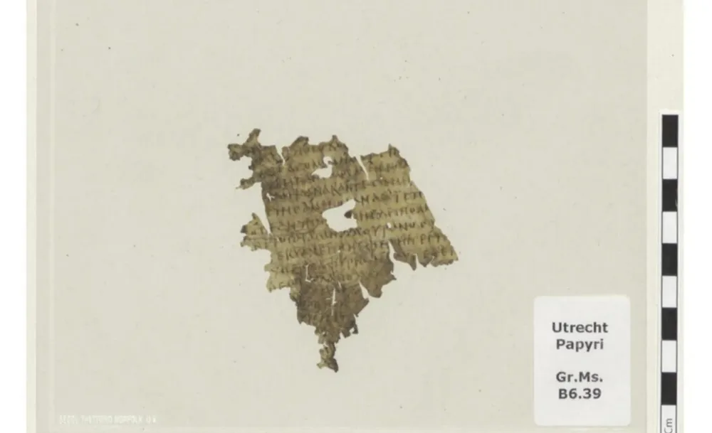 Fragmento de 'La Odisea' de Homero de 1.700 años de antigüedad | Foto: Universidad de Utrecht