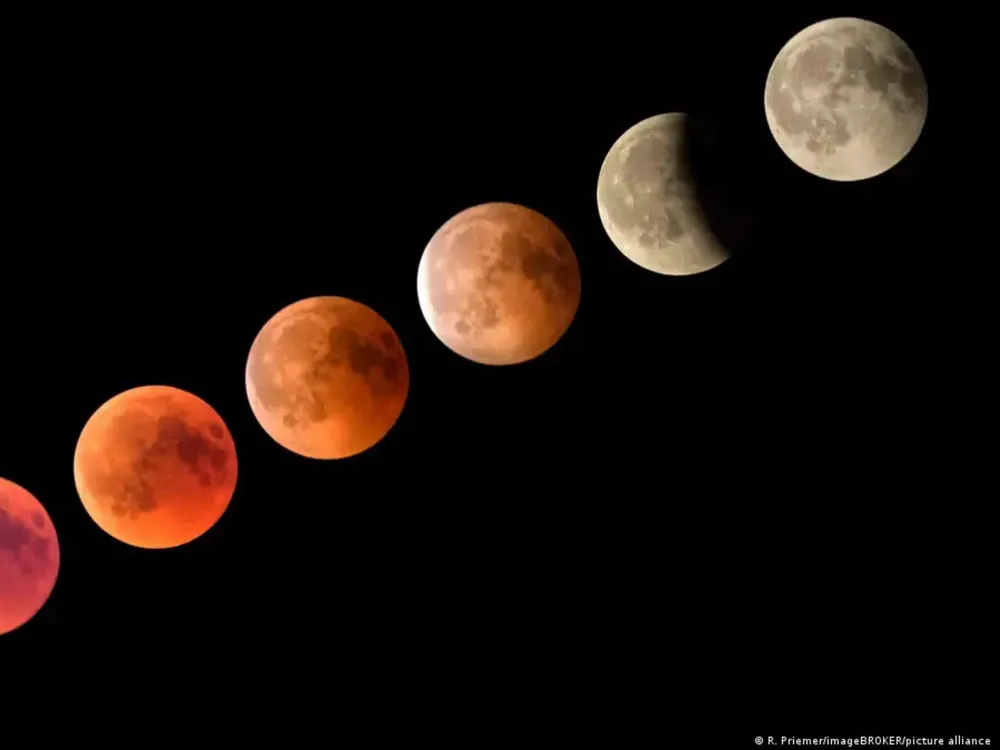 Eclipse parcial de Luna el 28 de agosto en España: horarios del IGN|Foto: R. Priemer/picture alliance
